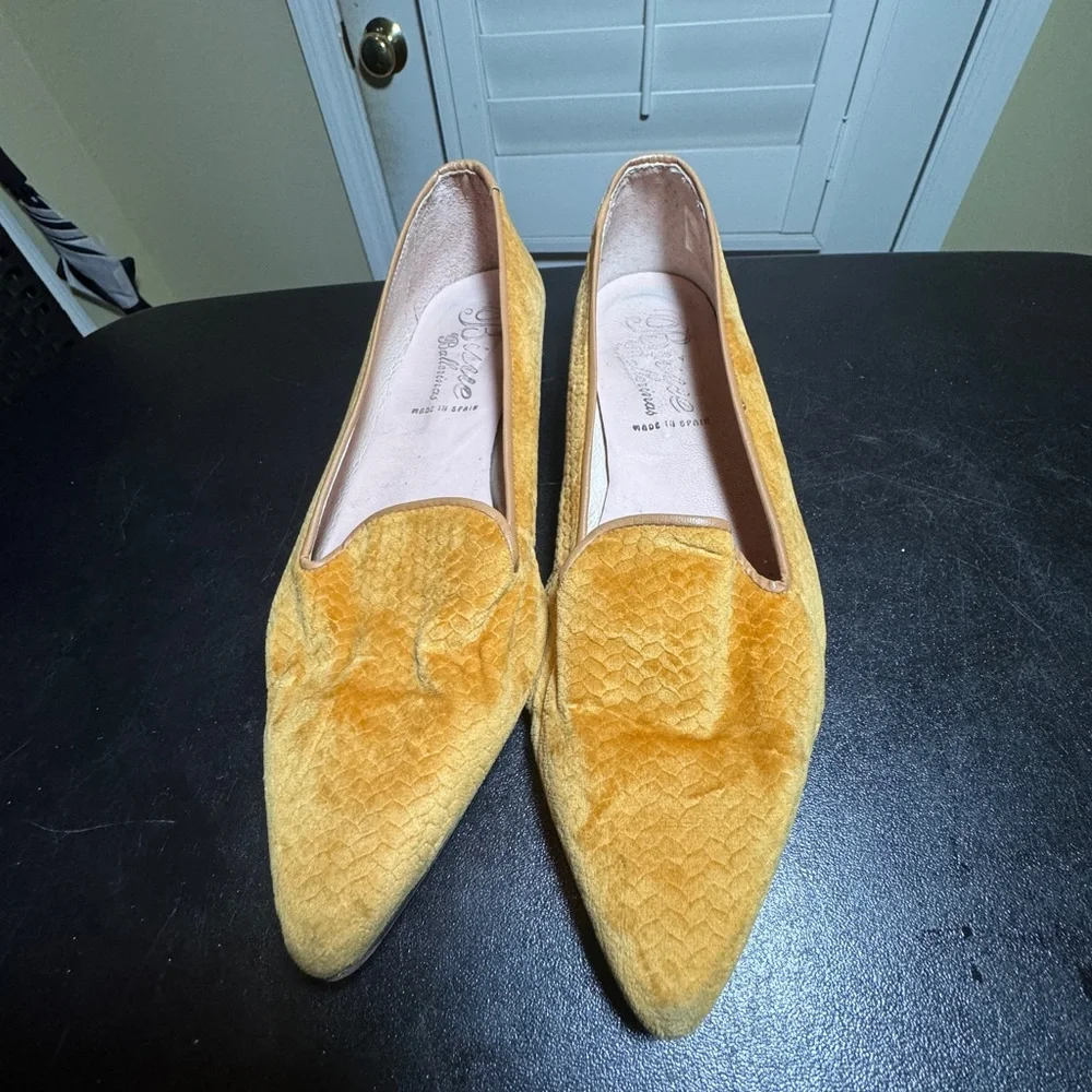 Anthropologie Bisue ballerinas pointed toe ballet flats EU 38